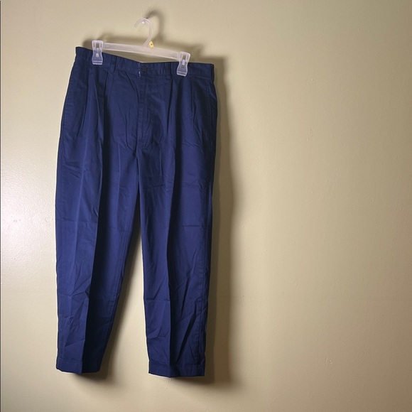 Classic Navy Chinos for Men - Picture 1 of 6